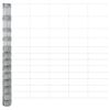 vidaXL Cl&ocirc;ture de prairie Argent&eacute; 50 x 1,5 m Acier galvanis&eacute;