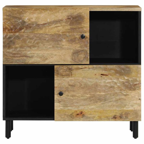 vidaXL Armoire lat&eacute;rale 80x33x75 cm bois massif de manguier