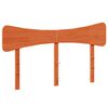 vidaXL Cadre de lit sans matelas cire marron 150x200cm bois pin massif