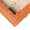 vidaXL Jardini&egrave;re cire marron 90x60x26,5 cm bois de pin massif