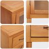 vidaXL Ensemble de meubles de rangement Marron Bois d'ing&eacute;nierie