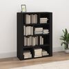 vidaXL Buffet Noir 80x30x106 cm Bois d'ing&eacute;nierie
