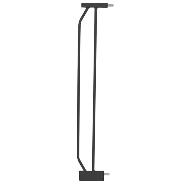 Baninni Extension de barri&egrave;re de s&eacute;curit&eacute; Vicino 10 cm Gris fonc&eacute;