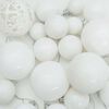 vidaXL Ensemble de Boules de Noël avec 150 LED 61 pcs Blanc Plastique