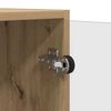 vidaXL Meuble d'appoint Ch&ecirc;ne artisanal 68 x 37 x 75,5 cm
