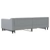vidaXL Lit de jour avec gigogne et tiroirs sans matelas 100x200 cm