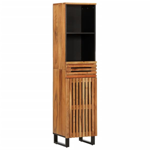 vidaXL Buffet 38x34x160 cm bois d'acacia massif
