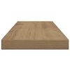 vidaXL Panneau de biblioth&egrave;que 4 pcs ch&ecirc;ne artisanal 60x10x1,5 cm