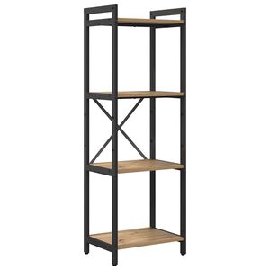 vidaXL &Eacute;tag&egrave;re Ch&ecirc;ne artisanal 40 x 30 x 119 cm Bois d'ing&eacute;nierie