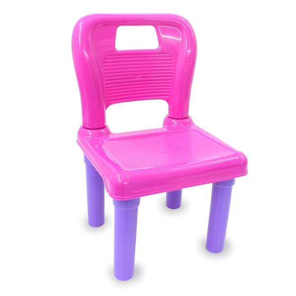 JAMARA Groupe de si&egrave;ge d'enfant Lets Study 2 pcs Rose