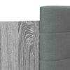 vidaXL Cadre de lit sans matelas sonoma gris 180x200 cm