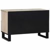 vidaXL Unites TV avec tiroir Blanc 70 x 33 x 46 cm Bois d'ing&eacute;nierie
