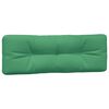 vidaXL Coussins de palette lot de 2 vert tissu