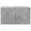 vidaXL Armoire murale gris béton 70x42,5x40 cm bois d'ingénierie