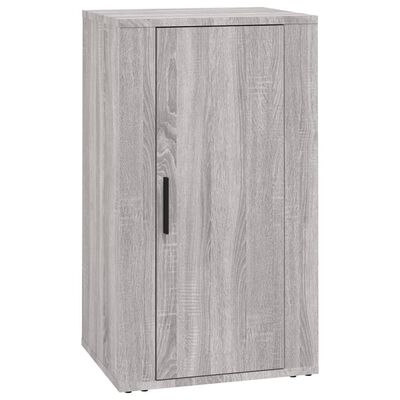 vidaXL Buffet Sonoma gris 40x33x70 cm Bois d'ingénierie