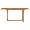 vidaXL Ensemble &agrave; manger de jardin 7 pcs Bois de teck massif