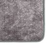vidaXL Tapis lavable antid&eacute;rapant 80x300 cm Gris