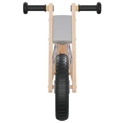 vidaXL Vélo d'équilibre pour enfants imprimé gris