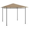 vidaXL Belv&eacute;d&egrave;re 3x3x2,7 m Taupe 180 g/m&sup2;
