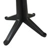 vidaXL Ensemble &agrave; manger d'ext&eacute;rieur 5 pcs Plastique rotin Anthracite