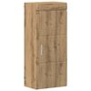 vidaXL Ensemble de mobilier de salle de bain TULUM Ch&ecirc;ne artisanal