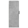 vidaXL Armoires murales 2 pcs gris b&eacute;ton bois d'ing&eacute;nierie