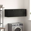 vidaXL Armoire Murale Ch&ecirc;ne noir 100 x 36,5 x 35 cm Bois d'ing&eacute;nierie