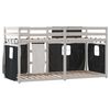 vidaXL Lit superpos&eacute; sans matelas 75x190 cm bois de pin massif
