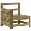 vidaXL Salon de jardin 7 pcs bois de pin impr&eacute;gn&eacute;