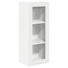vidaXL Armoire suspendue Blanc 40 x 31 x 100 cm Bois d'ing&eacute;nierie