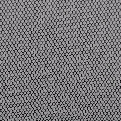 Moustiquaire rideau à 5 bandes 220 x 125 cm Noir polyester