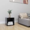 vidaXL Meuble TV gris 37x35x37 cm bois d&rsquo;ing&eacute;nierie