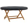 vidaXL Housse de Table Ext&eacute;rieure 122 x 122 x 10 cm Tissu Oxford 420D