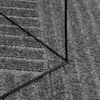 vidaXL Tapis de surface Carr&eacute; HUARTE Anthracite 120 x 120 cm Polyester