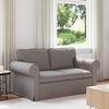 vidaXL Canap&eacute; Taupe Dimensions globales: 155 x 82 x 80 cm (l x P x H)