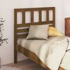 vidaXL T&ecirc;te de lit Marron miel 81x4x100 cm Bois massif de pin