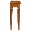 vidaXL Table console 110x30x75 cm Bois d'acajou massif