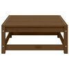 vidaXL Salon de jardin 3 pcs Marron miel Bois de pin massif