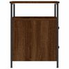 vidaXL Tables de chevet 2 pcs ch&ecirc;ne marron 44x45x60 cm bois ing&eacute;nierie