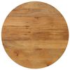 vidaXL Dessus de table &Oslash; 70x2,5 cm rond bois de manguier massif