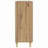 vidaXL Buffet Ch&ecirc;ne artisanal 34 x 69,5 x 90 cm Bois d'ing&eacute;nierie