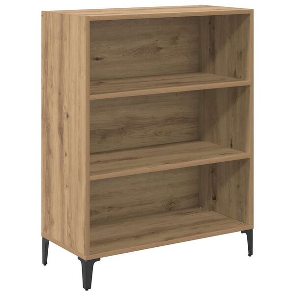 vidaXL Buffet Ch&ecirc;ne artisanal 69,5 x 32,5 x 90 cm Bois d'ing&eacute;nierie
