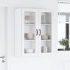 vidaXL Meuble mural de cuisine Montage mural Blanc 80 x 31 x 100 cm