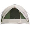 vidaXL Tente Tunnel avec toit Vert 410 x 285 x 198 cm taffetas