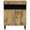 vidaXL Armoire lat&eacute;rale 60x33x75 cm bois massif de manguier