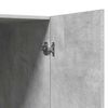 vidaXL Meuble pour machine &agrave; laver Gris b&eacute;ton 71x71,5x91,5 cm