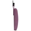 vidaXL T&ecirc;te de lit suspendue Pourpre 170 x 55 x 7 cm Velours