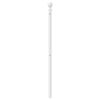 vidaXL T&ecirc;te de lit de remplacement m&eacute;tal blanc 75 cm