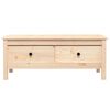 vidaXL Table basse 100x50x40 cm Bois massif de pin