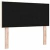 vidaXL T&ecirc;te de lit avec t&ecirc;te de lit Cr&egrave;me 100 cm Cuir synth&eacute;tique